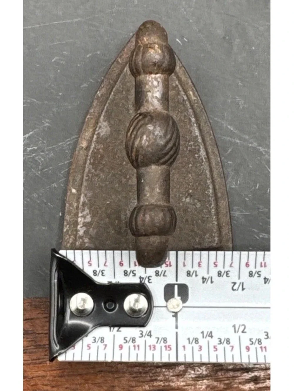 Miniature Salesman Sample Cast Iron Sad Iron Store Company